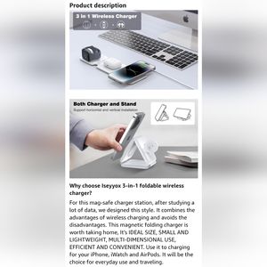 Mophie travel charging station for Apple